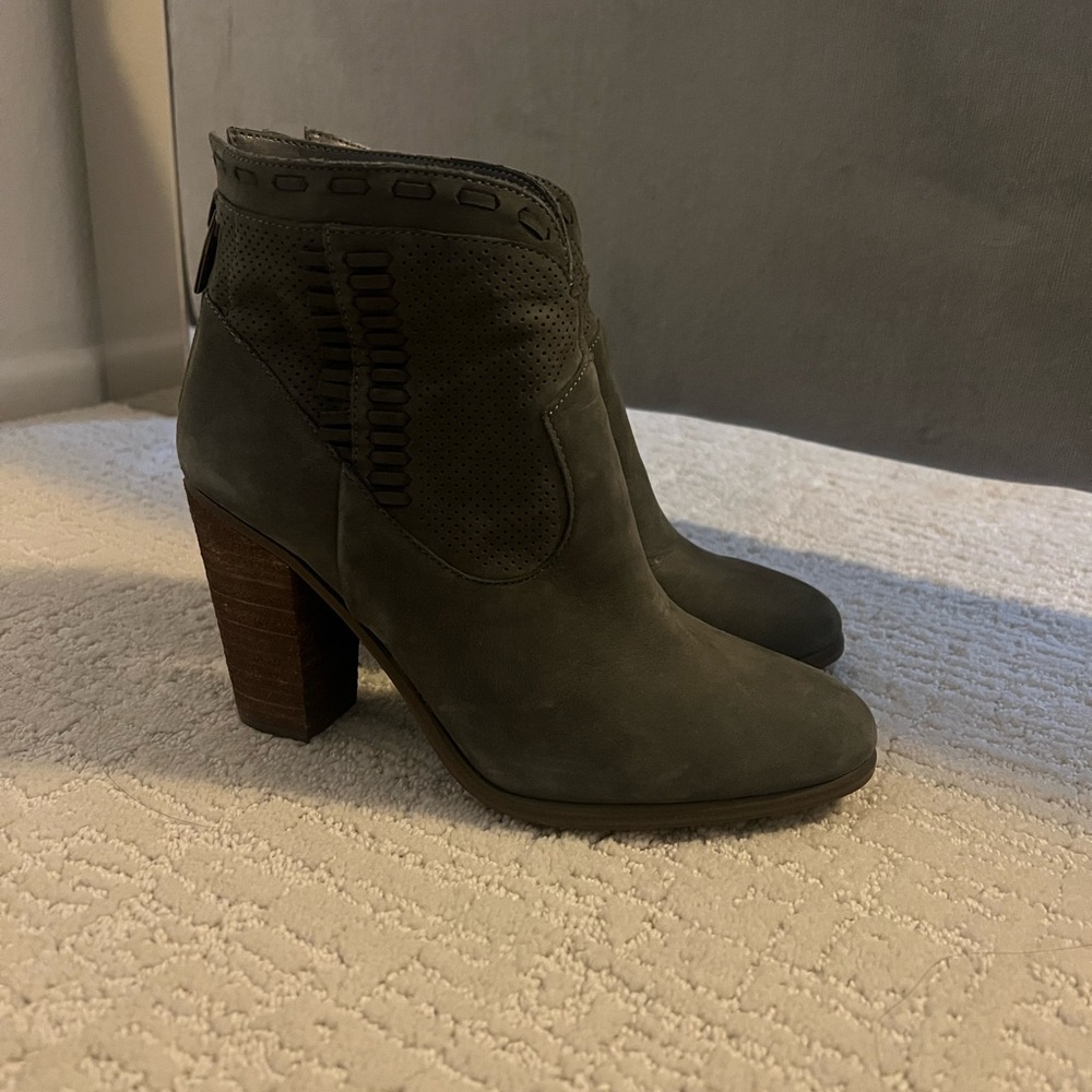 Vince Camuto Gray Heeled Boots